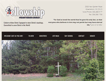 Tablet Screenshot of fellowship-presbyterian.com